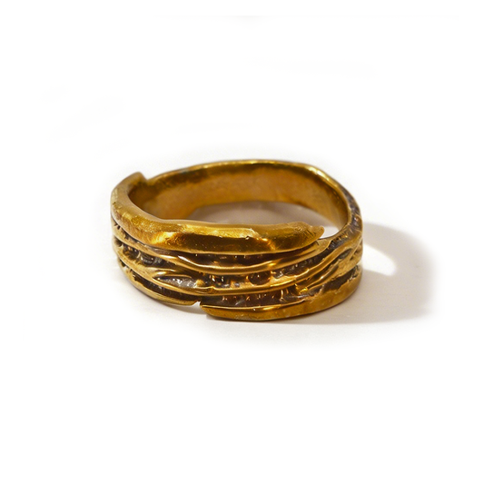 Il Cantico di Hathor - Anello in Bronzo