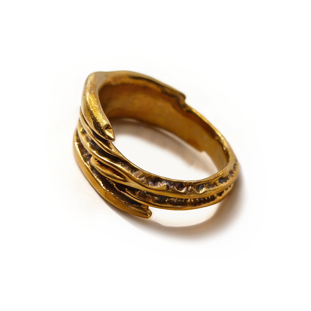 Il Cantico di Hathor - Anello in Bronzo