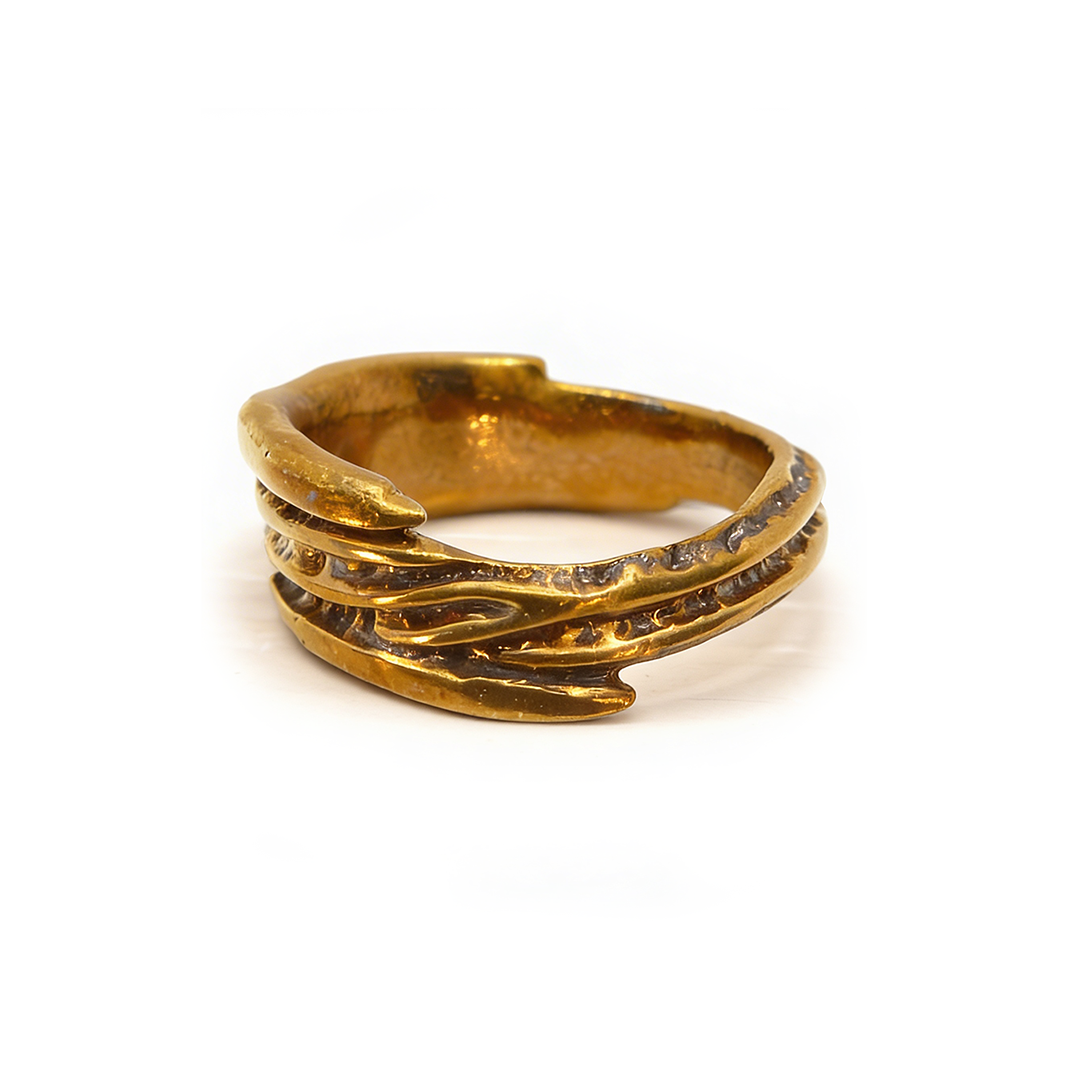 Il Cantico di Hathor - Anello in Bronzo