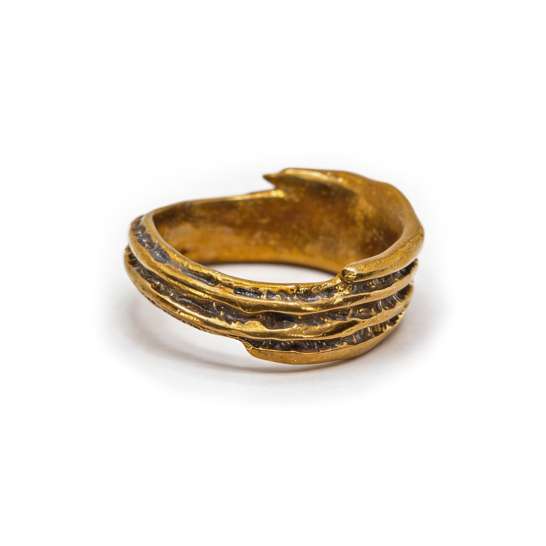 Il Cantico di Hathor - Anello in Bronzo